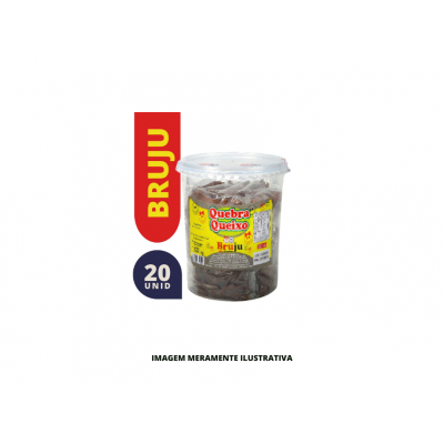 QUEBRA QUEIXO BRUJU 1X20X50G
